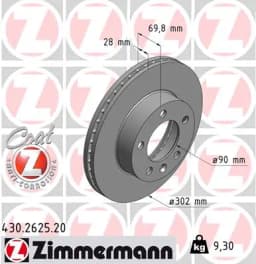 Piduriketas ZIMMERMANN 430.2625.20