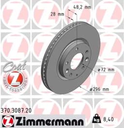 Piduriketas ZIMMERMANN 370.3087.20
