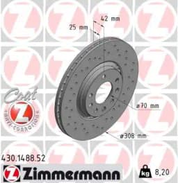 Piduriketas ZIMMERMANN 430.1488.52