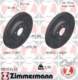 Piduriketas ZIMMERMANN 100.1234.53