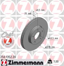 Piduriketas ZIMMERMANN 250.1352.20