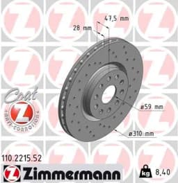 Piduriketas ZIMMERMANN 110.2215.52