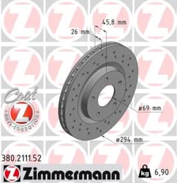 Piduriketas ZIMMERMANN 380.2111.52