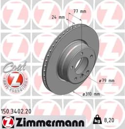Piduriketas ZIMMERMANN 150.3402.20