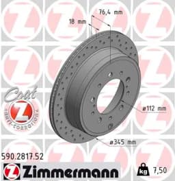 Piduriketas ZIMMERMANN 590.2817.52