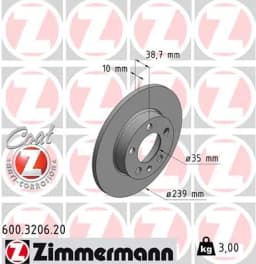 Piduriketas ZIMMERMANN 600.3206.20