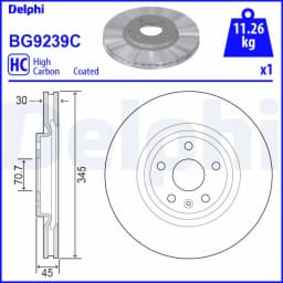 Piduriketas DELPHI BG9239C