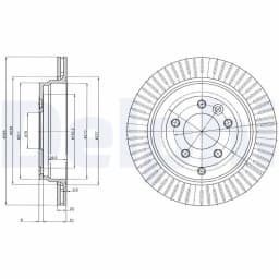 Piduriketas DELPHI BG4020C