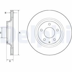 Piduriketas DELPHI BG4693C