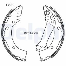 Piduriklotside komplekt DELPHI LS2180