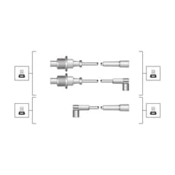 Süütesüsteemikomplekt MAGNETI MARELLI 941319170118