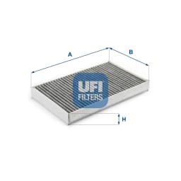 Filter, salongiõhk UFI 54.155.00