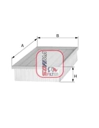 Õhufilter SOFIMA S 3298 A