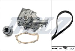 Veepump + hammasrihmakomplekt DOLZ KD138