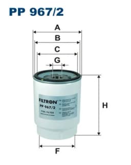 Kütusefilter FILTRON PP 967/2