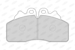 Piduriklotsi komplekt, ketaspidur BERAL BCV29256T