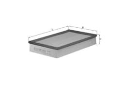 Õhufilter KNECHT LX 700