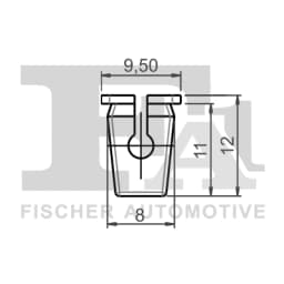 Stopper, ehis-/kaitseliist FA1 12-60003.10