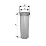 Õhufilter PZL Filters WA41251