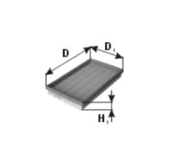 Õhufilter PZL Filters WA50392