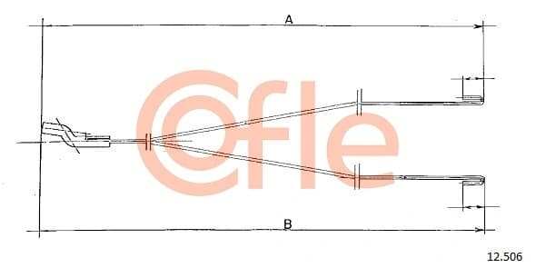 Soojendusklapi tross COFLE 12.506
