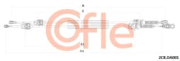 Tross, käigukast COFLE 2CB.DA001