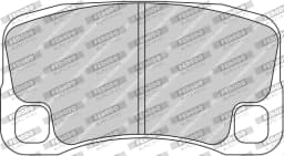 Piduriklotsi komplekt, ketaspidur FERODO RACING FRP3095H