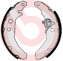 Piduriklotside komplekt BREMBO S 24 516