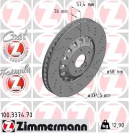 Piduriketas ZIMMERMANN 100.3374.70