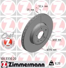 Piduriketas ZIMMERMANN 100.3330.20